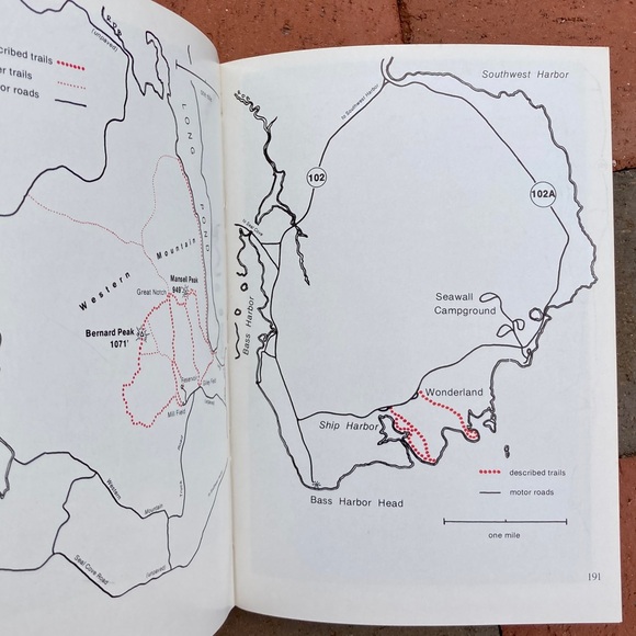 2 Acadia National Park Guides Downeast Carriage Road Maine Nature Outdoor - Picture 12 of 17